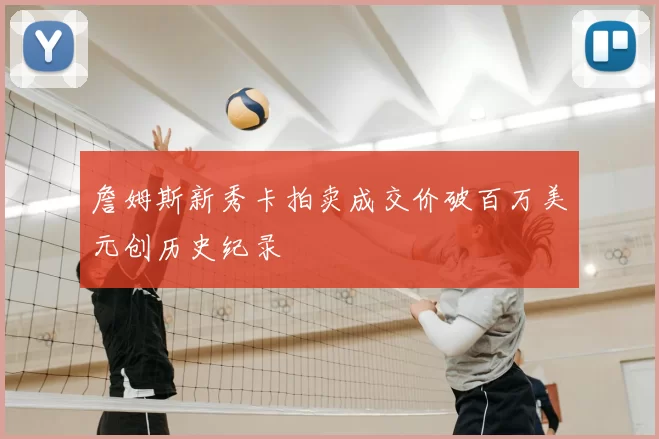 詹姆斯新秀卡拍卖成交价破百万美元创历史纪录