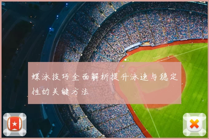 蝶泳技巧全面解析提升泳速与稳定性的关键方法